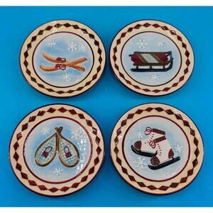 MWW Market Winter Sports 4.5" Mini Plates Snowshoes Skates Sled Skis